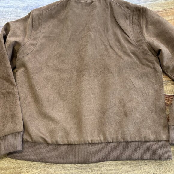 Men's Faux Suede Jacket - Like NEW - Size M - Picture 4 of 4